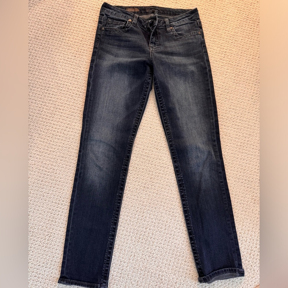 KUT Dark Straight Jeans